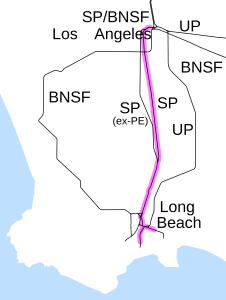 Alameda Corridor Route